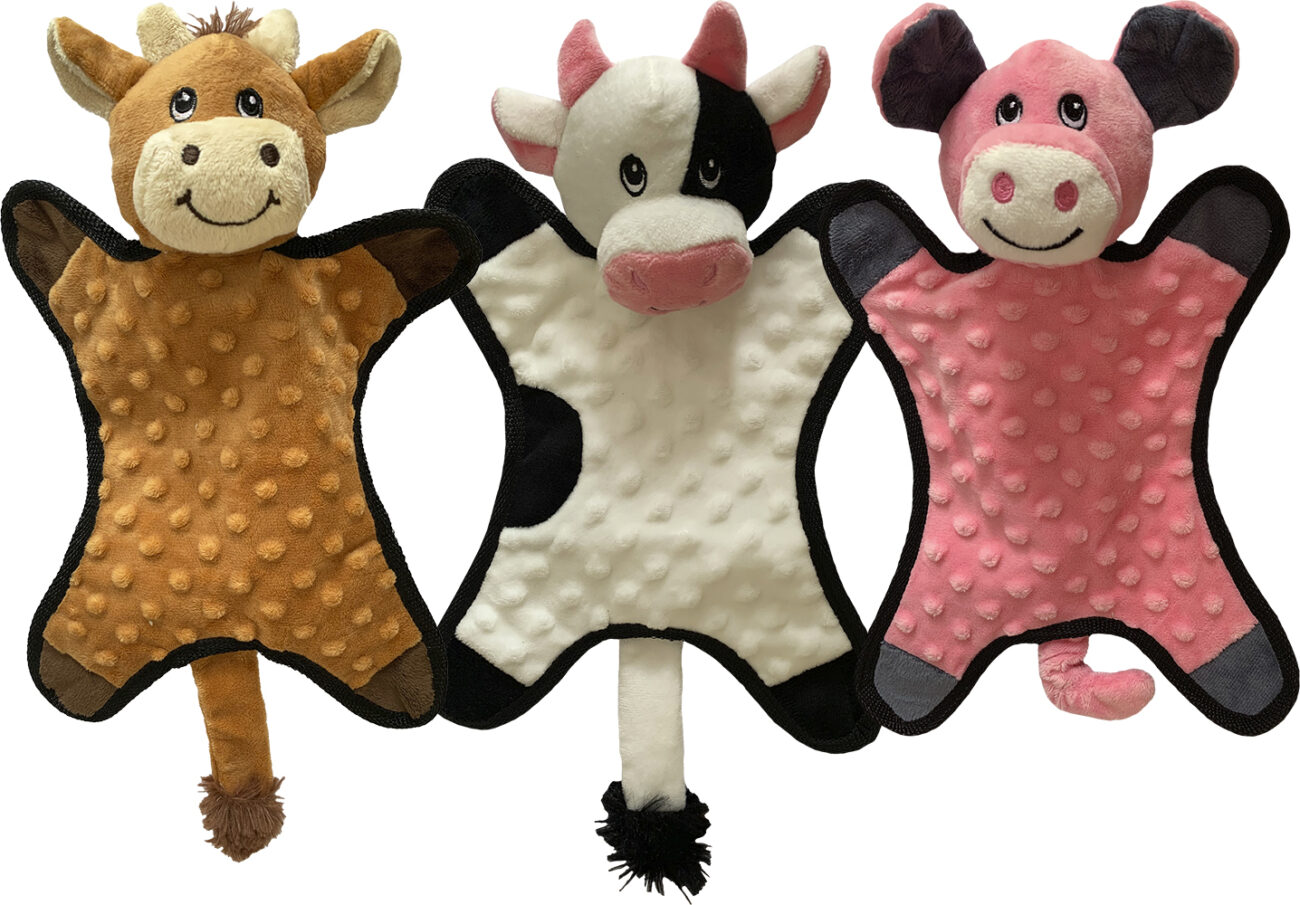 Flattie Farm Animal Toy