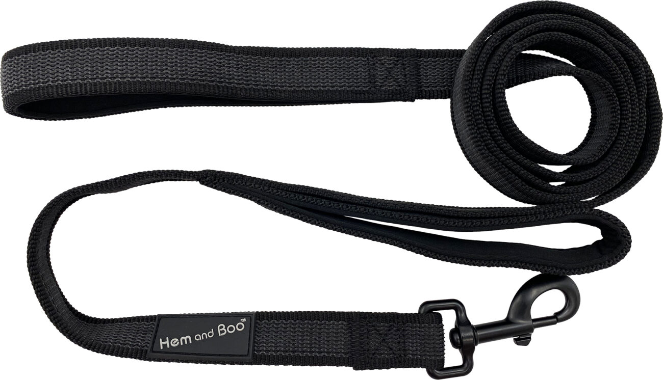 Non Slip Double Handle Lead , Double Handle Long Lead