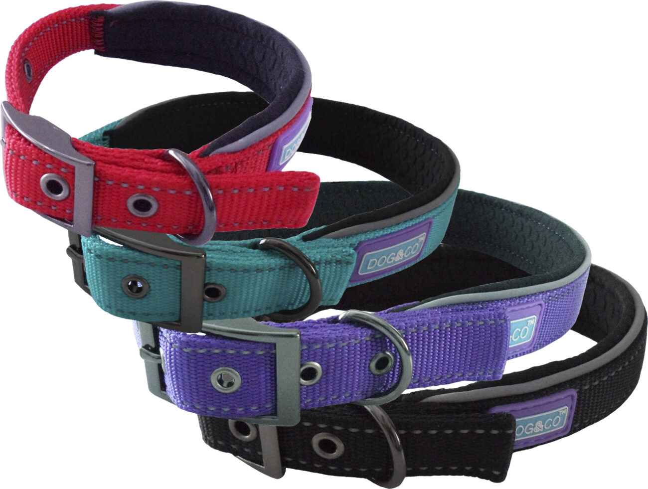 Reflective Padded Dog Collar