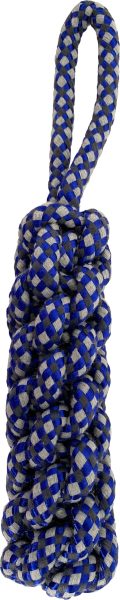 Fluro Knot rope toys - 12", Blue
